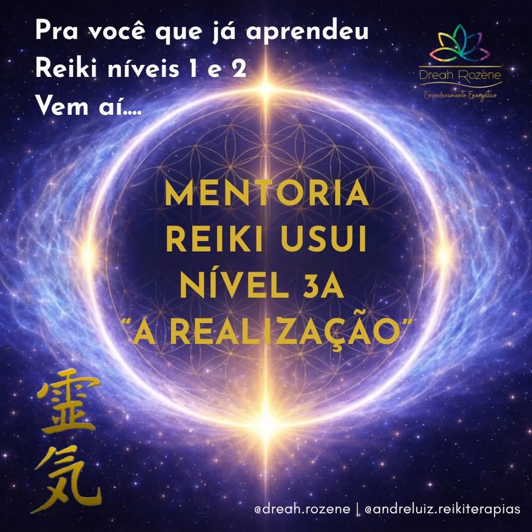 Post fixado: Reiki Usui Nível 3A